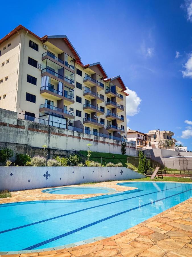 Lindo Apto Com Lazer Completo Em Aguas De Lindoia Apartment Luaran gambar